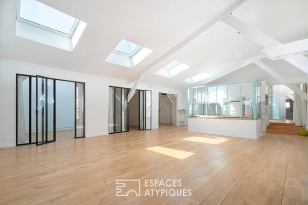 Loft d’architecte au coeur d’une ancienne manufacture