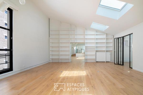 Loft d’architecte au coeur d’une ancienne manufacture