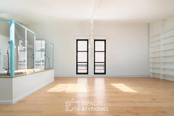 Loft d’architecte au coeur d’une ancienne manufacture
