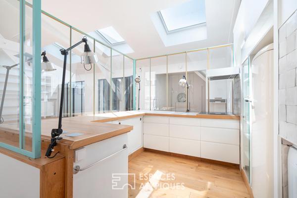 Loft d’architecte au coeur d’une ancienne manufacture