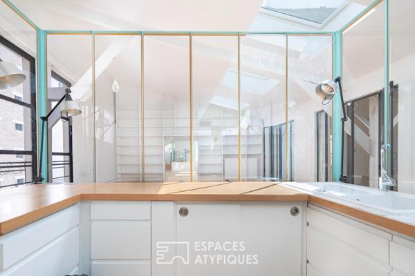Loft d’architecte au coeur d’une ancienne manufacture