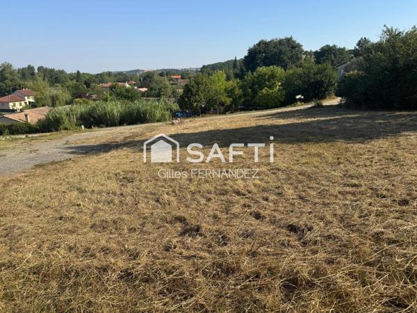 Terrain constructible viabilisé