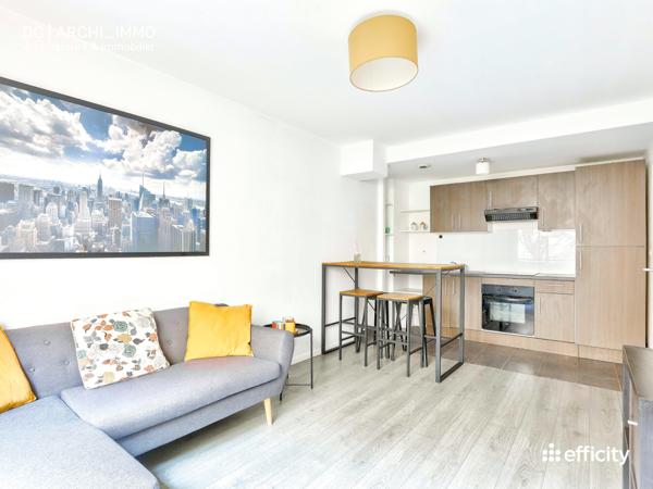 Appartement 2 pièces - 42 m² Exclusivité efficity