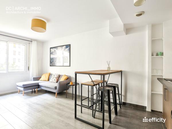 Appartement 2 pièces - 42 m² Exclusivité efficity