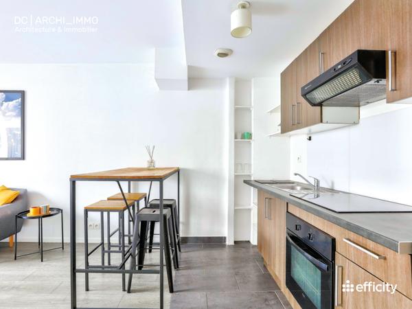 Appartement 2 pièces - 42 m² Exclusivité efficity