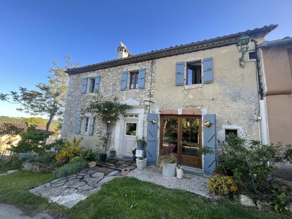 Mauvezin (32120) Maison en pierre 110 m² - 3 chambres - Jardin- Vue Pyrénées