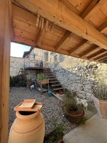 Mauvezin (32120) Maison en pierre 110 m² - 3 chambres - Jardin- Vue Pyrénées