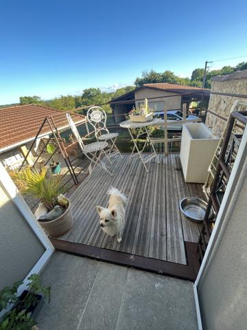 Mauvezin (32120) Maison en pierre 110 m² - 3 chambres - Jardin- Vue Pyrénées