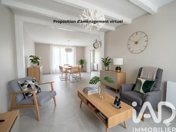 Maison à vendre 4 pièces 100 m² La Membrolle-sur-Choisille