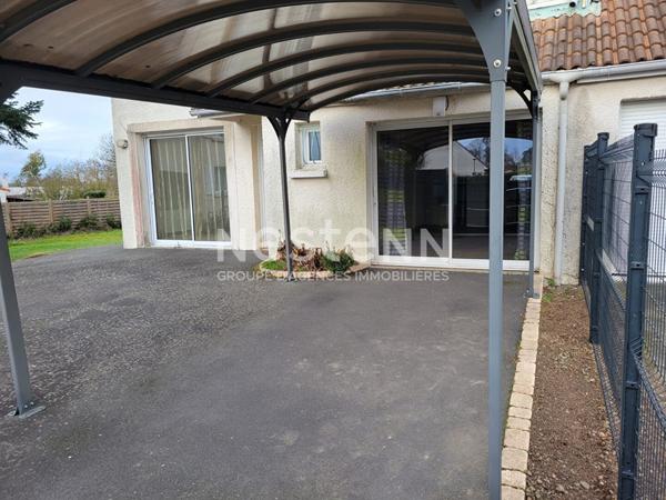 Maison familiale avec 3 chambres ; quartier calme à Saint Porchaire