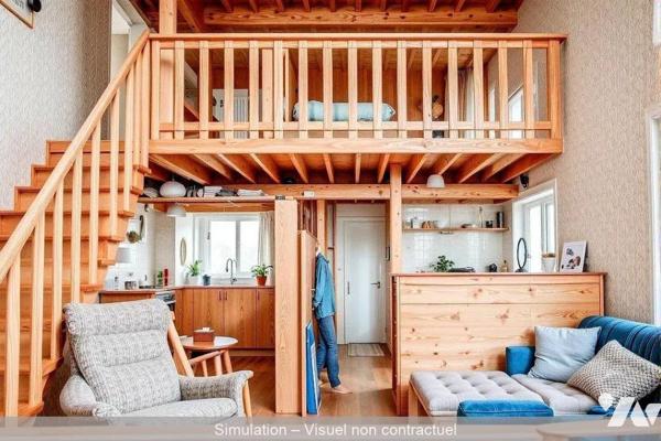 Appartement à vendre à Capbreton  dans les Landes (40)
Au calme, proche de la plage de la Pist...