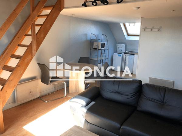 Location Studio meublé 24.3 m² - 26 RUE JEAN-JACQUES ROUSSEAU Le Havre 76600