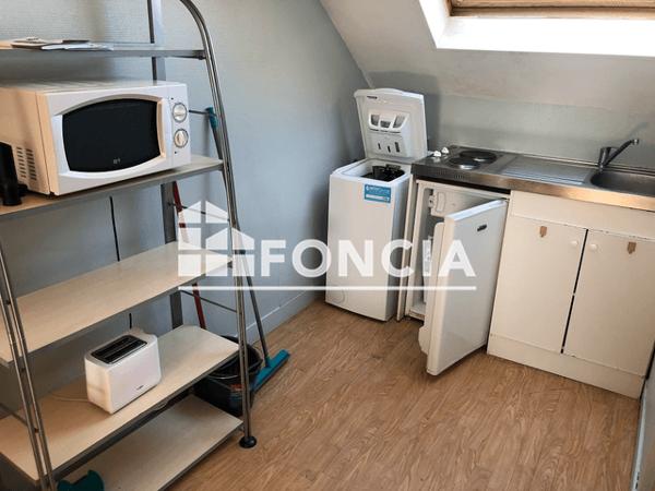 Location Studio meublé 24.3 m² - 26 RUE JEAN-JACQUES ROUSSEAU Le Havre 76600