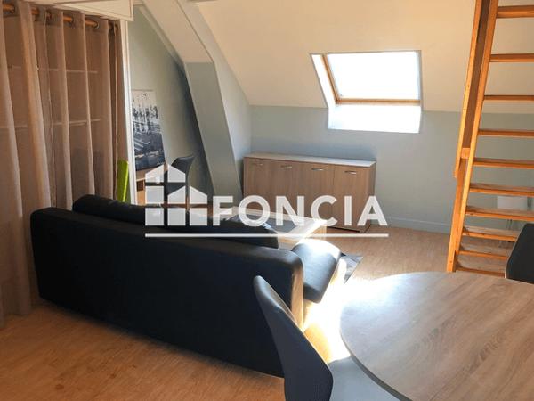Location Studio meublé 24.3 m² - 26 RUE JEAN-JACQUES ROUSSEAU Le Havre 76600
