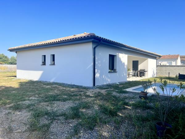 Saint-Didier-sous-Aubenas (07200) Ensemble immobilier comprenant une Magnifique parcelle de terrain à bâtir et un Joli Plain-Pied « Neuf »