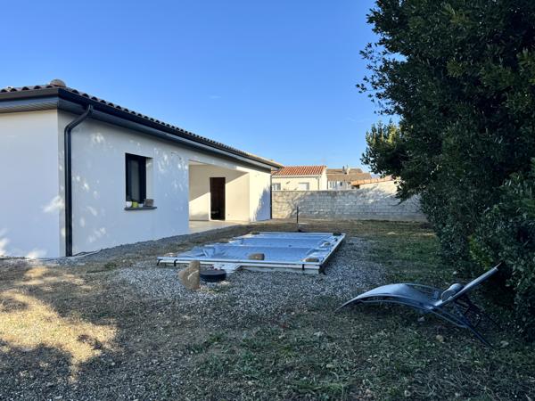 Saint-Didier-sous-Aubenas (07200) Ensemble immobilier comprenant une Magnifique parcelle de terrain à bâtir et un Joli Plain-Pied « Neuf »