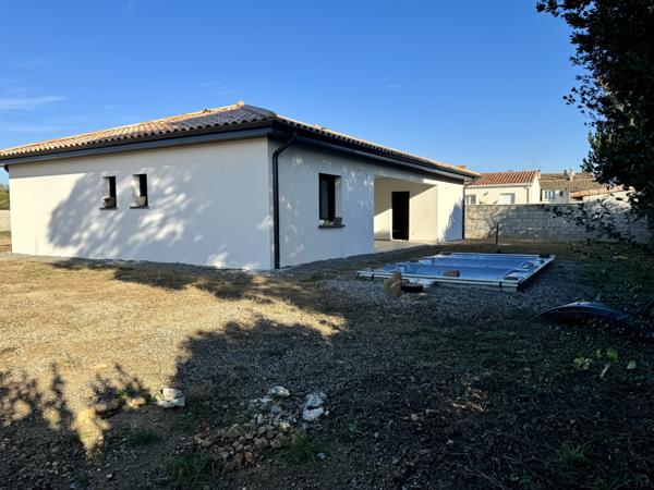 Saint-Didier-sous-Aubenas (07200) Ensemble immobilier comprenant une Magnifique parcelle de terrain à bâtir et un Joli Plain-Pied « Neuf »