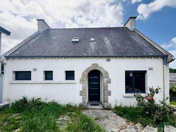 QUIMPERLÉ : Maison 3 chambres avec grand jardin et sous-sol