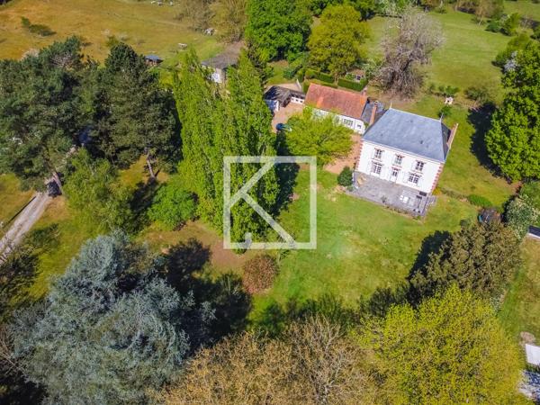 BELLE MAISON DE MAITRE DANS UN ECRIN DE VERDURE