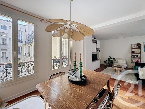 Appartement F4 à vendre  4 pièces - 62 m2 PARIS - 75018
