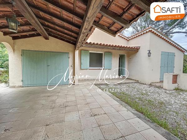 MAISON INDÉPENDANTE  PLAIN PIED DE  6 PIÈCES - CENTRE DE 83370 SAINT AYGULF