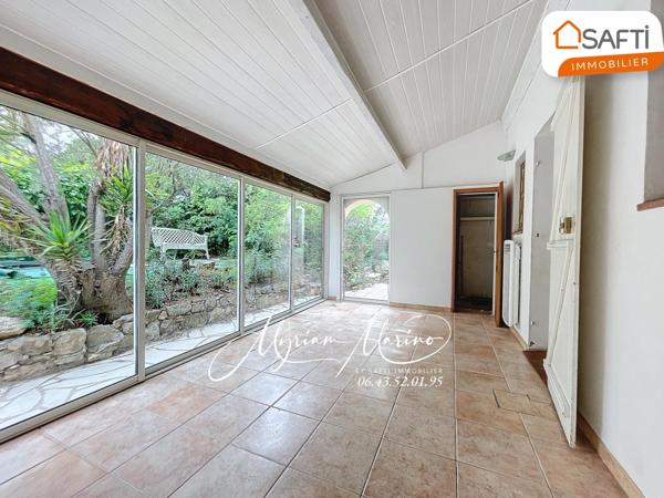 MAISON INDÉPENDANTE  PLAIN PIED DE  6 PIÈCES - CENTRE DE 83370 SAINT AYGULF