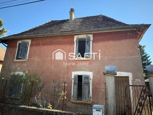 Maison ancienne de 100 m² avec un terrain de 600m²