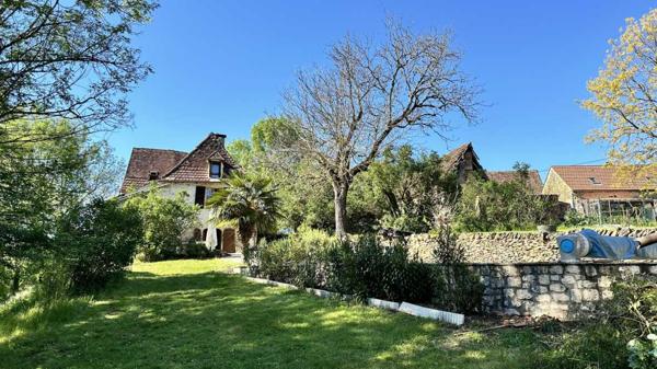 Maison ancienne - Gourdon EXCLUSIVITE - Secteur GOURDON - Maison en pierre atypique, four à pains, piscine sur 3455 m² boisés