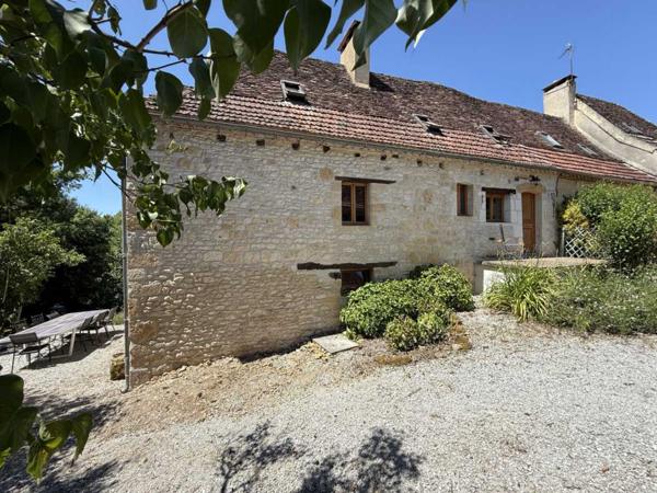 Maison ancienne - Gourdon EXCLUSIVITE - Secteur GOURDON - Maison en pierre atypique, four à pains, piscine sur 3455 m² boisés