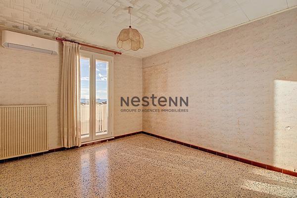 Appartement T3 dernier étage avec cave et vue dégagée