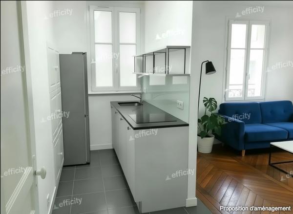 Appartement 2 pièces - 41 m² Exclusivité efficity