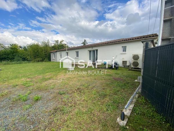 Maison plain-pied avec 5 chambres + 1 bureau