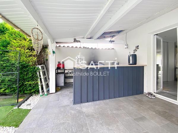 Maison plain-pied avec 5 chambres + 1 bureau