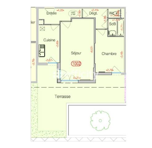 Appartement
         2 pièces
        - 53 m² Exclusivité 219 000 € *