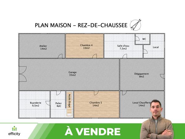 Maison
         7 pièces
        - 144 m² Exclusivité
