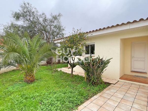 CANOHES, Maison Plain-pied, 110 m², 3 chambres, 4 faces, parcelle 555 m²