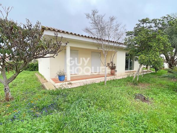 CANOHES, Maison Plain-pied, 110 m², 3 chambres, 4 faces, parcelle 555 m²