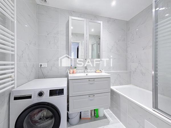 Bel appartement rénové avec une grande terrasse