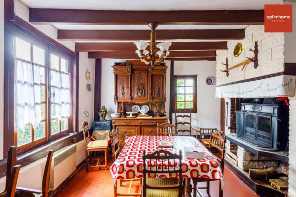 Magnifique Chaumière normande de charme avec 6 chambres sur 180 m2 à quelques km de Pont-l’Évêque