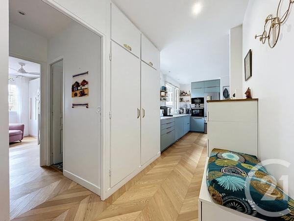 Appartement F3 à vendre  3 pièces - 65,80 m 2   PARIS  - 75020