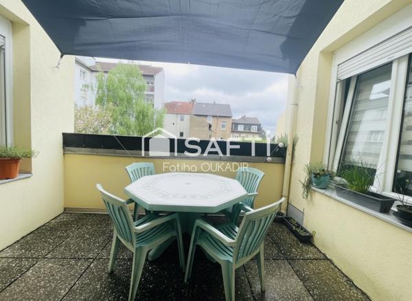 Appartement 90 m² avec terrasse, idéal investissement ou résidence principale