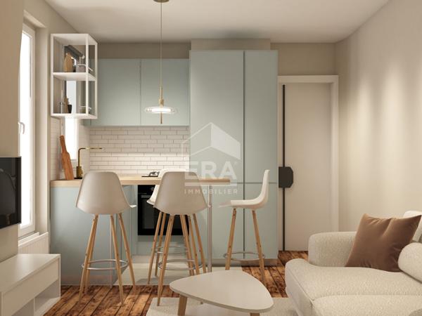 Appartement de deux pièces, meublé fonctionnel, lumineux et au calme ? Rue des Entrepreneurs (Paris 15e)