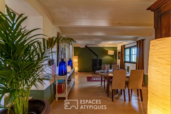 Mas en pierre à 8 km d’Uzès, authenticité et douceur de vivre