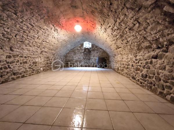 À moins de 100 mètres du parc du château et à proximité immédiate du centre-ville, découvrez cette maison de village d’environ 115 m² habitables, propre, entretenue et sans travaux particuliers à prévoir.

Au rez-de-chaussée, elle se compose d’une belle pièce de vie avec poutres apparentes, d’une cuisine ouverte aménagée et équipée, d’une salle de bains, d’un WC indépendant, d’une lingerie et d’un cellier.
À l’étage, le palier dessert trois chambres, une salle d’eau, un second WC et un grand placard aménagé.

La maison est implantée sur une parcelle de 288 m² avec un petit jardin clos, une terrasse, un espace de stationnement et un abri de jardin pour les vélos, la tondeuse et le matériel extérieur.

Le véritable atout de cette maison : une magnifique cave voûtée en pierre, entièrement carrelée, offrant un espace rare et plein de caractère.

Chauffage par pompe à chaleur air/eau, complété par un foyer bois.