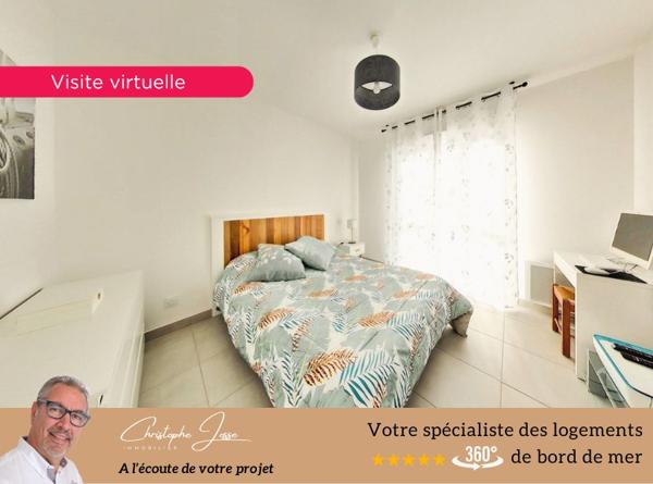 T2 de 45 m2 avec grande terrasse et parking