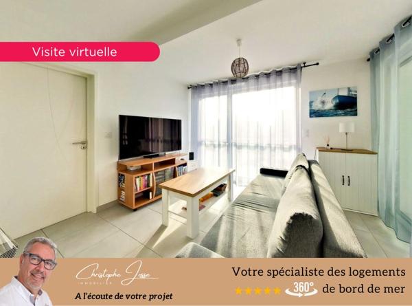 T2 de 45 m2 avec grande terrasse et parking