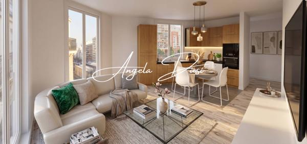 Appartement à vendre 3 pièces de 47 m²