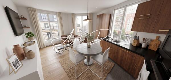 Appartement à vendre 3 pièces de 47 m²