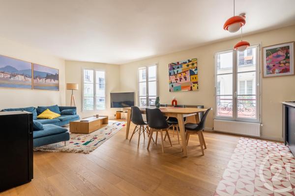 Appartement F3 à vendre  3 pièces - 62,40 m 2   PARIS  - 75012