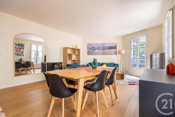 Appartement F3 à vendre  3 pièces - 62,40 m 2   PARIS  - 75012